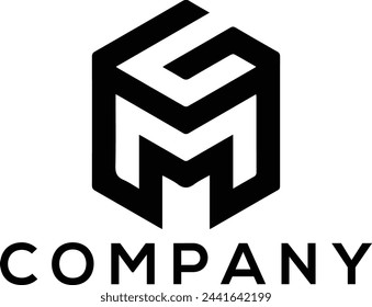 New Letter MG logo type  for Company and Business logo  design template