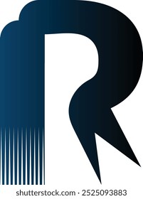 New Letter R logo design 