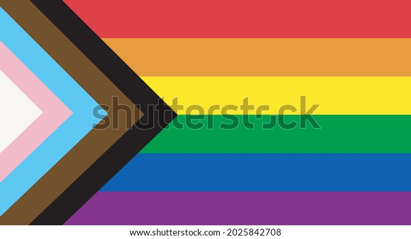 New Lgbtq Rights Pride Flag Queer Stock Vector Royalty Free 2025842708