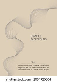 New line blend background with simple ash colour 