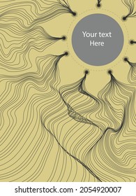New line blend background with simple ash colour 