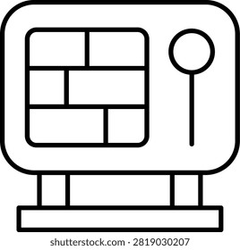 new line icon design icons vector elements