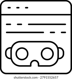 new line icon design vector