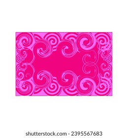 New liquid background Design 2024 pink and blue Frame Decorative frame image vector designa liquid background