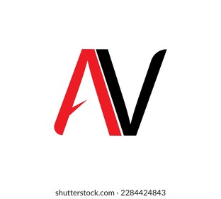 new logo art red black