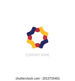 New logo design vector art abstract company logo brand