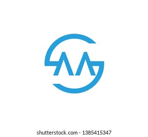 Letter M Logo Icon Design Template Stock Vector (Royalty Free ...