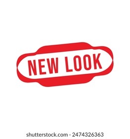 new look Rubber stamp design. VECTOR ILLUSTRATION.