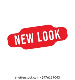 new look Rubber stamp design. VECTOR ILLUSTRATION.