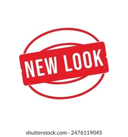 new look Rubber stamp design. VECTOR ILLUSTRATION.