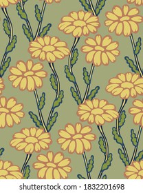 NEW lovely floral seamless pattern design to make your items looks wonderful . A design to wallpapers textiles and whatever you can make