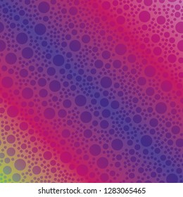 New lovely magic abstract background multicolored circle geometric.