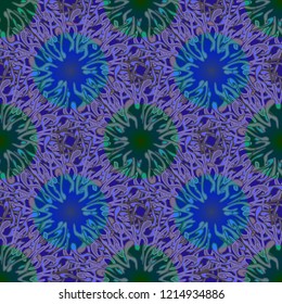 New lovely magical abstract background multicolor geometric seamless pattern.