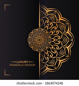 New luxury mandala background design