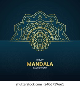 New Luxury Mandala Hintergrundvorlage .Mandala Art Design Template 