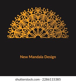 Un nuevo diseño de Mandala de lujo