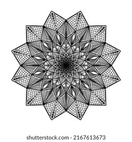 New Luxury Stylish Black mandala