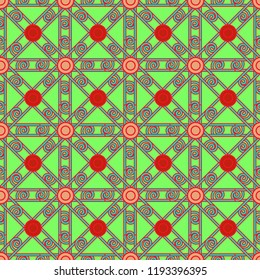 New magian abstract background multicolored seamless.