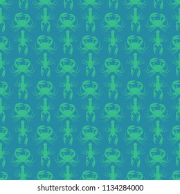 New magic background animal crab clam.