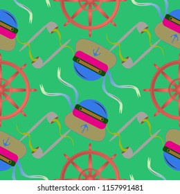 New magic background cap seaman.