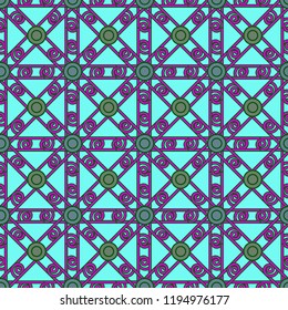 New magical abstract background multicolor seamless.