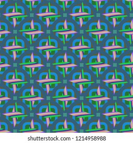 New magical abstract background multicolored seamless.