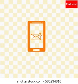 New mail  icon Vector design.