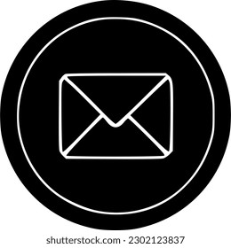 New mail icon vector symbol design illustration