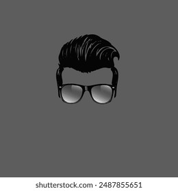 new man Hairstyle Royalty Free Vector