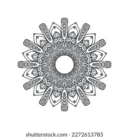 New mandala art designs vector illustration