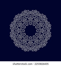 New mandala designs vector illustration