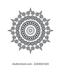 Neue Mandala-Designs, Vektorgrafik