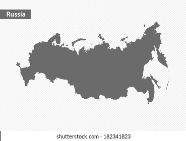 New map of Russia