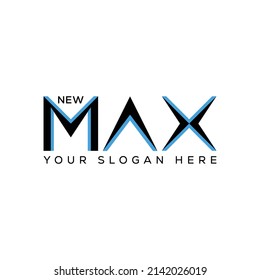 New Max Logo Icon Vector Illustration Template