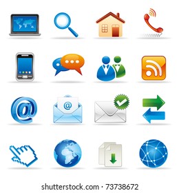 new media and social network icons