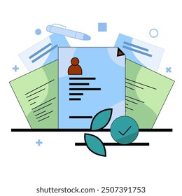 New message concept  design page
