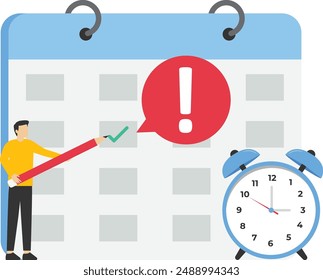 new message concept, incoming sms, mail notification, the big document comes out of the envelope and contains a message, people receive a notification message. Vector illustration in flat cartoon styl