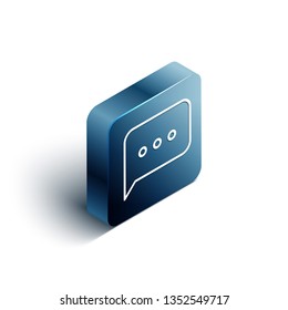 New Message, Dialog, Chat Speech Bubble Notification icon vector