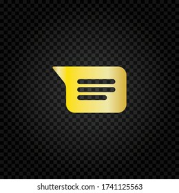 Neues Symbol für Meldung, Dialog, Chat-Sprechblasen-Benachrichtigung