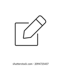 new message editable stroke line icon, communication icon