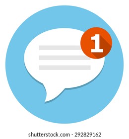 New message icon
