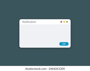 New message icon in flat style. Incoming inbox email vector illustration on isolated background. Bubble notification sign business concept.