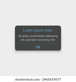New message icon in flat style. Incoming inbox email vector illustration on isolated background. Bubble notification sign business concept.