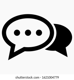 New message icon isolated minimal single flat linear icon for application and info-graphic. Commercial line vector icon for websites and mobile minimalistic flat design.