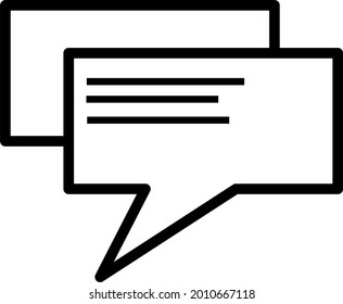 new message icon logo with black color and transparent background