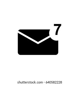 new message letter icon illustration isolated vector sign symbol