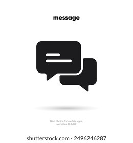 New message notification concept on realistic smartphone mockup. New email pop up. Incoming, open messaging. Chatting, mail, post, letter symbol, sign, emblem with new notification for UI UX website