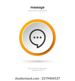 New message notification concept on realistic smartphone mockup. New email pop up. Incoming, open messaging. Chatting, mail, post, letter symbol, sign, emblem with new notification for UI UX website