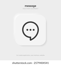 New message notification concept on realistic smartphone mockup. New email pop up. Incoming, open messaging. Chatting, mail, post, letter symbol, sign, emblem with new notification for UI UX website