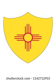 New Mexico Shield Flag